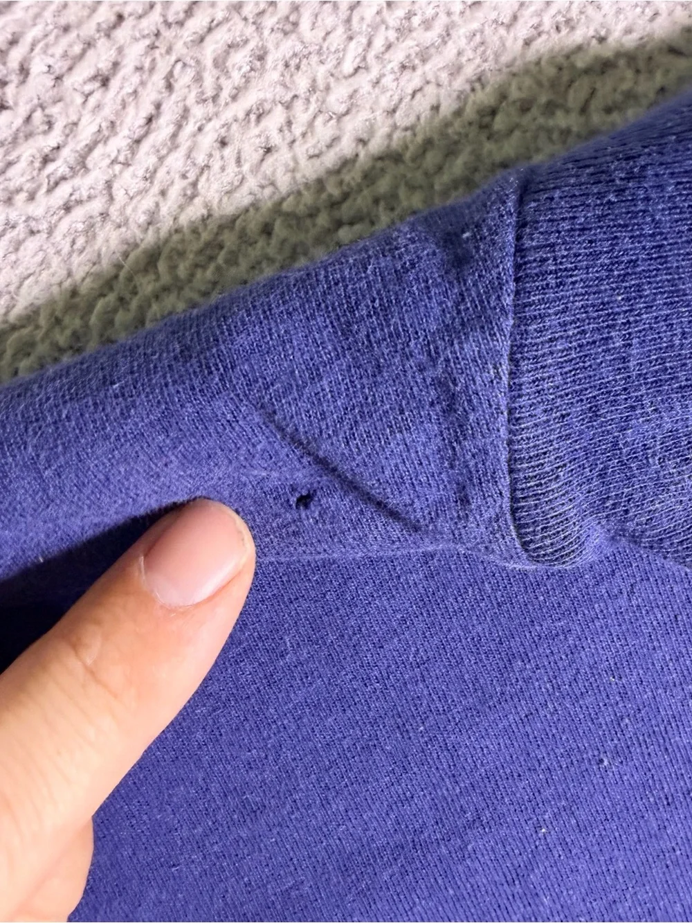 Hanes Heavyweight classic navy